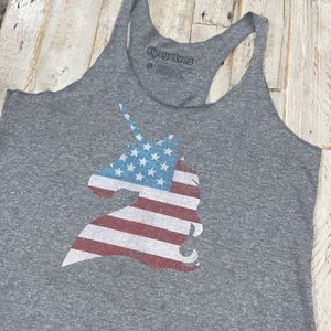 Vintage Unicorn Tank Top 🇺🇸 USA